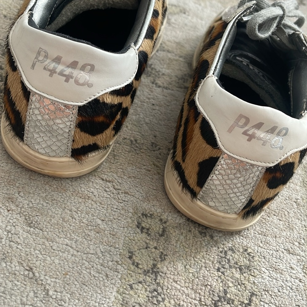 P448 John Calf Hair embellished low-top sneakers - Picture 7 of 12